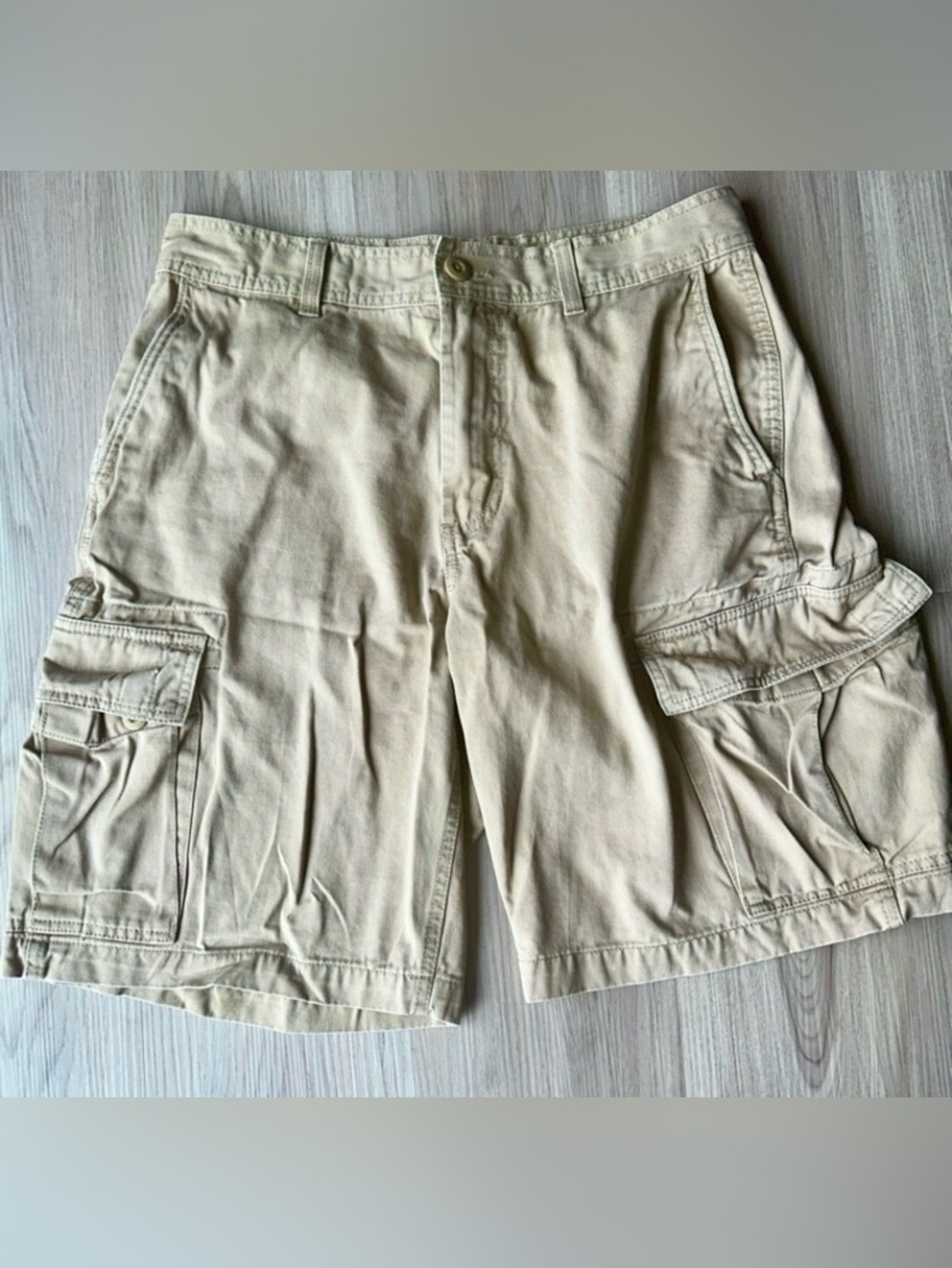 Urban Pipeline Shorts Mens 32 Tan Cargo Utility Flap Pocket Hiking Outdoor Skate